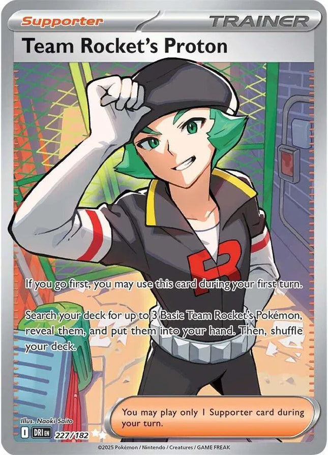 Team Rocket's Proton Destined Rivals Ultra Rare 227/182