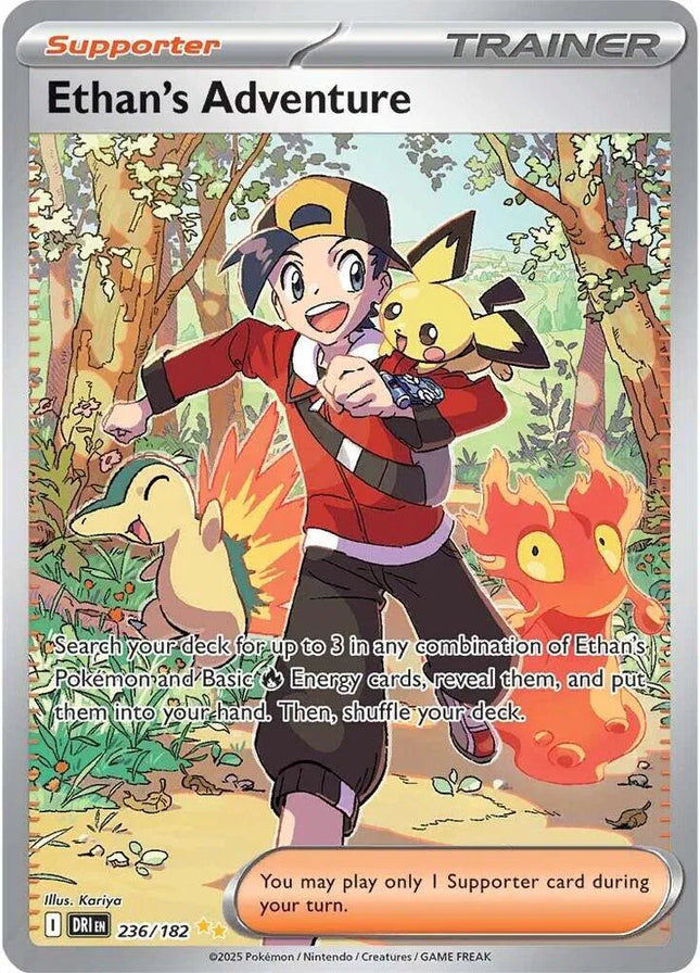 Ethan's Adventure Destined Rivals Special Illustration Rare 236/182