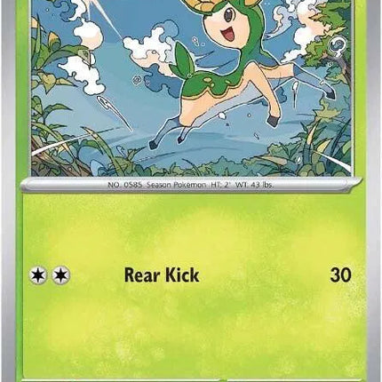 Deerling White Flare Common 006/086 Reverse Holofoil
