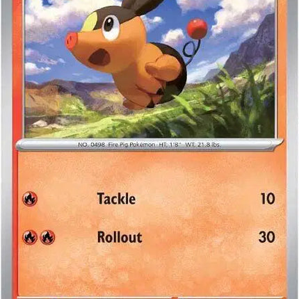 Tepig Common • 011/086 White Flare