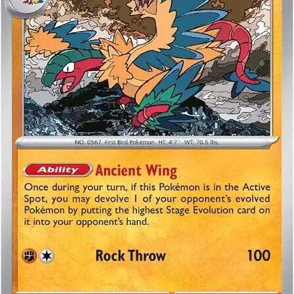 Archeops Rare • 051/086 White Flare Holofoil