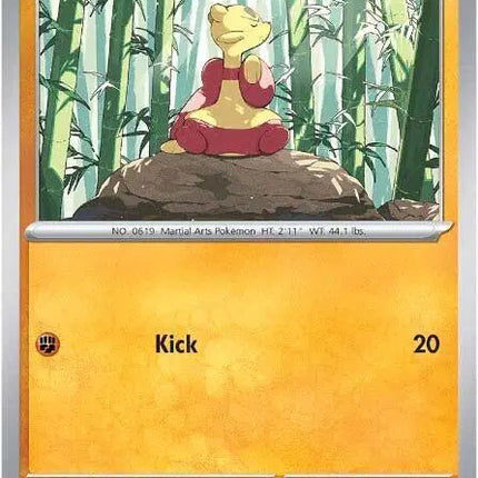 Mienfoo Common • 052/086 White Flare Reverse Holofoil