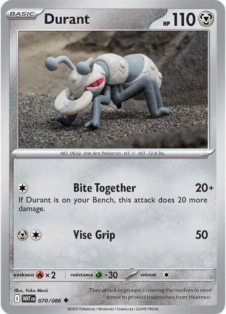 Durant Uncommon • 070/086 White Flare