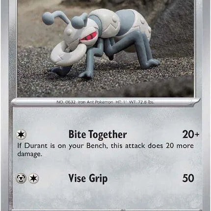 Durant White Flare Uncommon 070/086 Reverse Holofoil