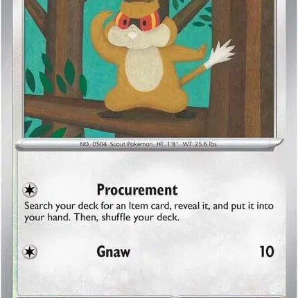 Patrat Pokemon • Common • 072/086 White Flare