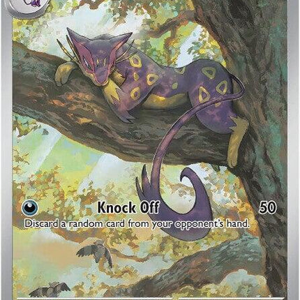 Liepard White Flare Illustration Rare 137/086
