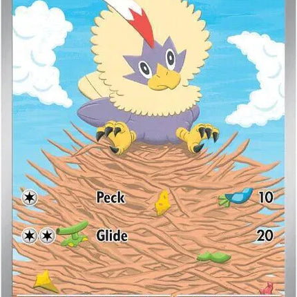 Rufflet Black Bolt Illustration Rare 154/086