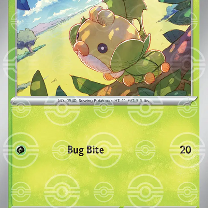 Sewaddle (Poke Ball Pattern) Common • 001/086 White Flare