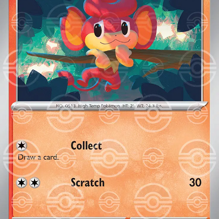 Pansear (Poke Ball Pattern) Common • 014/086 White Flare