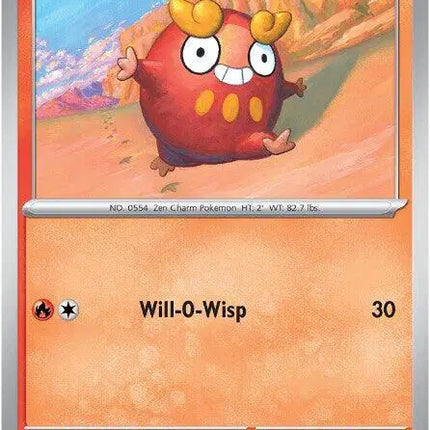Darumaka Common • 013/086 Black Bolt Reverse Holofoil