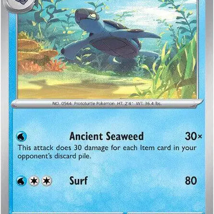 Tirtouga Uncommon • 022/086 Black Bolt Reverse Holofoil