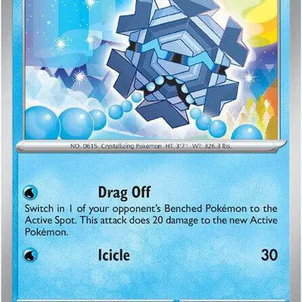 Cryogonal Uncommon • 027/086 Black Bolt