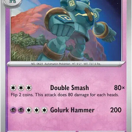 Golurk Black Bolt Uncommon 043/086 Reverse Holofoil