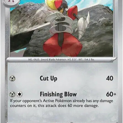 Bisharp Uncommon • 065/086 Black Bolt