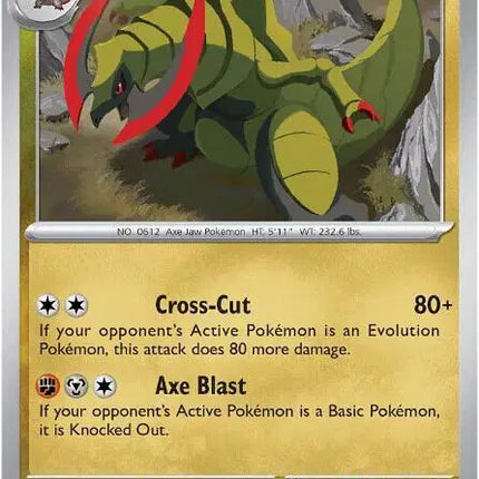 Haxorus Pokemon • Rare • 070/086 Black Bolt Holofoil