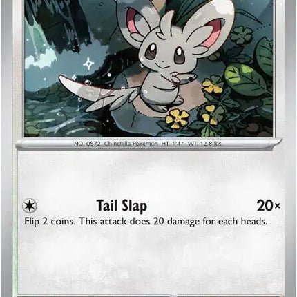Minccino Common • 075/086 Black Bolt Reverse Holofoil