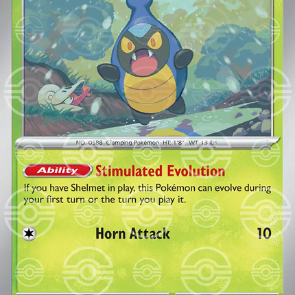 Karrablast (Poke Ball Pattern) Common • 009/086 Black Bolt