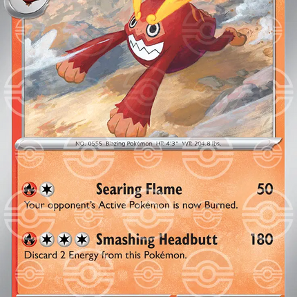 Darmanitan (Poke Ball Pattern) Uncommon • 014/086 Black Bolt