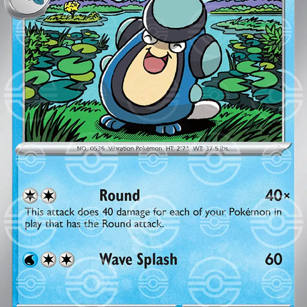 Palpitoad (Poke Ball Pattern) Common • 020/086 Black Bolt
