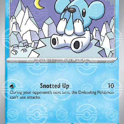 Cubchoo (Poke Ball Pattern) Common • 025/086 Black Bolt