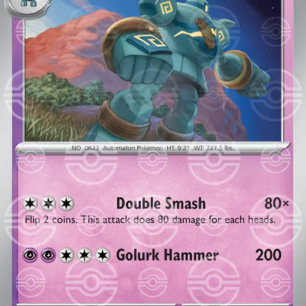 Golurk (Poke Ball Pattern) Uncommon • 043/086 Black Bolt