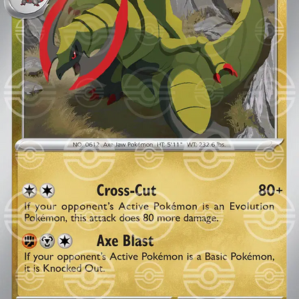Haxorus (Poke Ball Pattern) Rare • 070/086 Black Bolt