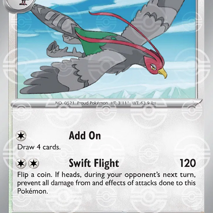 Unfezant (Poke Ball Pattern) Black Bolt Uncommon 073/086