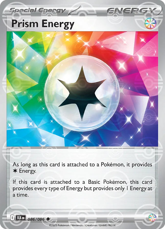 Prism Energy (Poke Ball Pattern) Black Bolt Uncommon 086/086