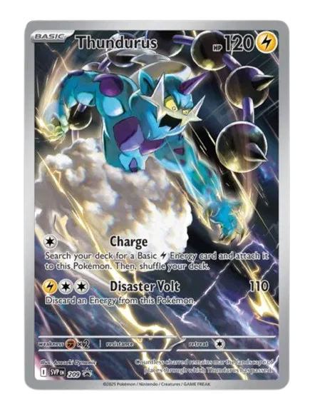 Thundurus - 209 Scarlet & Violet Promo Promo 209 SEALED