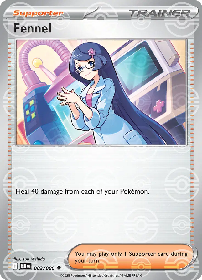 Fennel (Poke Ball Pattern) Uncommon • 082/086 Black Bolt