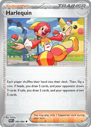 Harlequin (Poke Ball Pattern) White Flare Uncommon 083/086