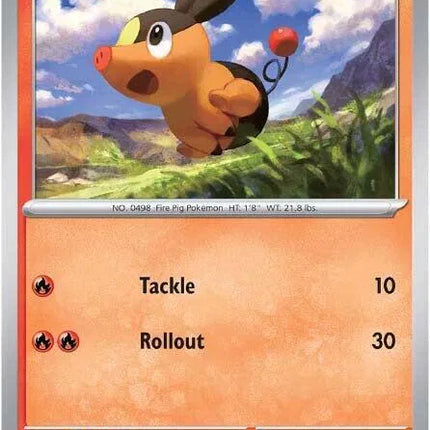 Tepig - 011/086 Miscellaneous Cards & Products Common 011/086 Holofoil