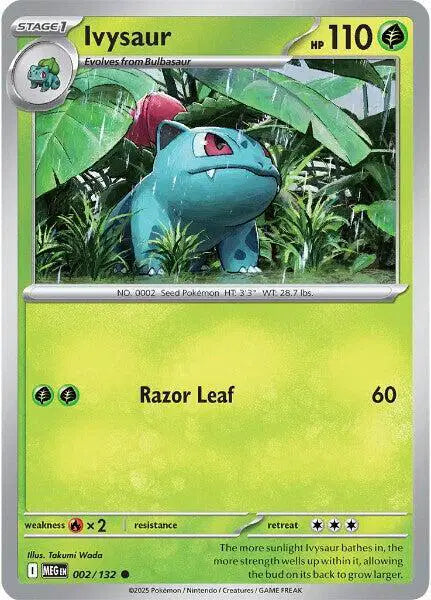 Ivysaur Common • 002/132 Mega Evolution