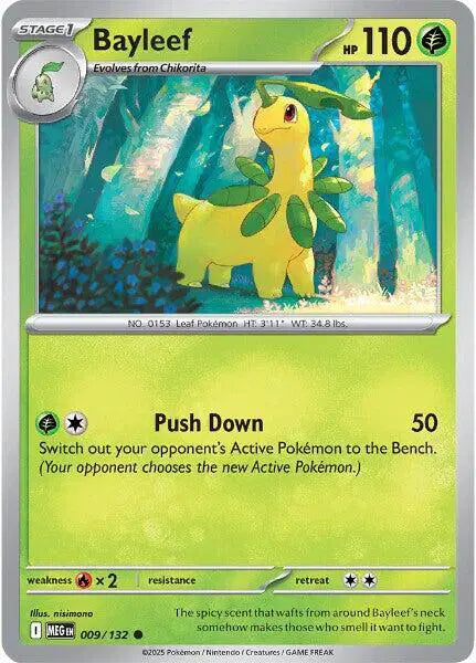 Bayleef Common • 009/132 Mega Evolution