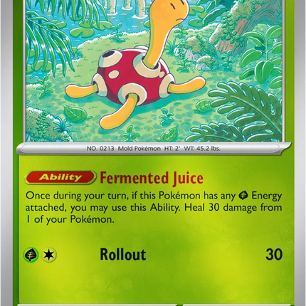 Shuckle Uncommon • 011/132 Mega Evolution Reverse Holofoil