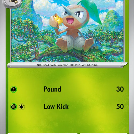 Nuzleaf Common • 014/132 Mega Evolution Reverse Holofoil