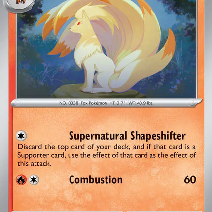 Ninetales Uncommon • 020/132 Mega Evolution Reverse Holofoil