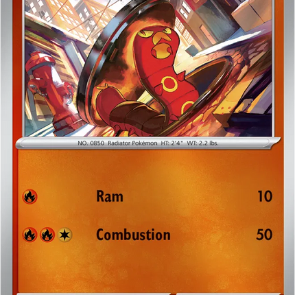 Sizzlipede Common • 029/132 Mega Evolution Reverse Holofoil