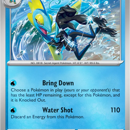 Inteleon Mega Evolution Uncommon 041/132 Reverse Holofoil