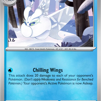 Frosmoth Uncommon • 043/132 Mega Evolution Reverse Holofoil