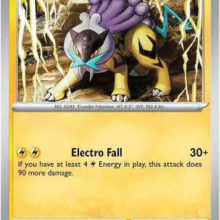 Raikou  Rare • 048/132 Mega Evolution Holofoil