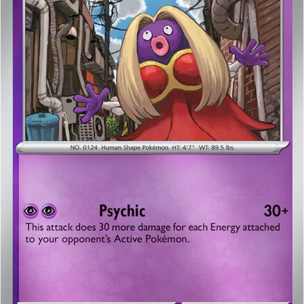 Jynx Common • 057/132 Mega Evolution Reverse Holofoil