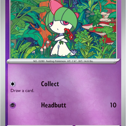 Ralts Common • 058/132 Mega Evolution Reverse Holofoil