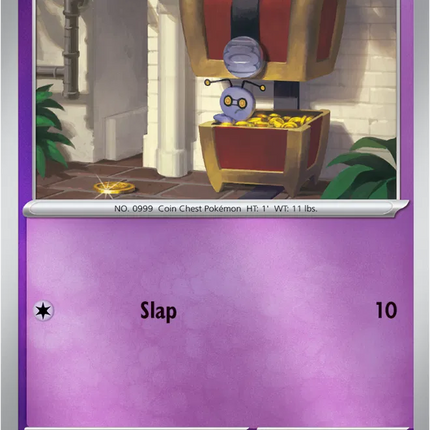 Gimmighoul Common • 067/132 Mega Evolution Reverse Holofoil