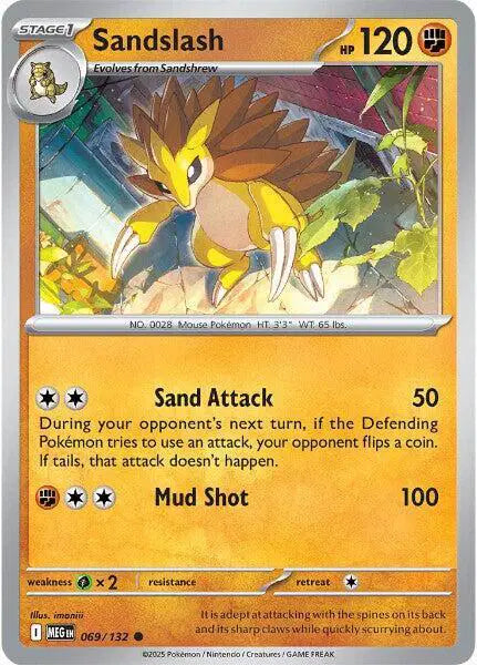 Sandslash Common • 069/132 Mega Evolution