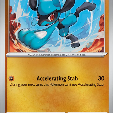 Riolu Common • 076/132 Mega Evolution Reverse Holofoil