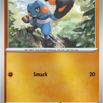 Croagunk Common • 078/132 Mega Evolution Reverse Holofoil