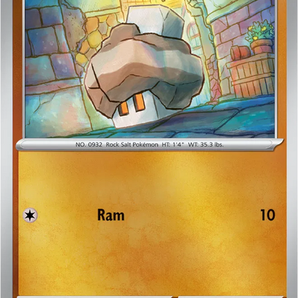 Nacli Mega Evolution Common 082/132 Reverse Holofoil