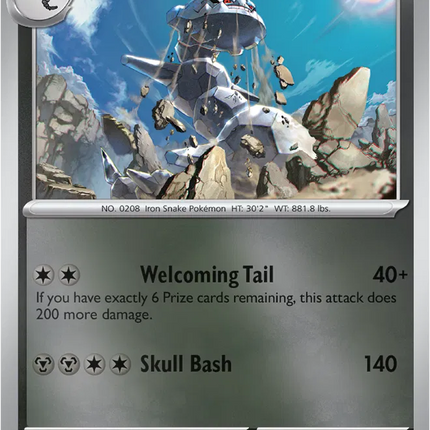 Steelix Rare • 093/132 Mega Evolution Reverse Holofoil