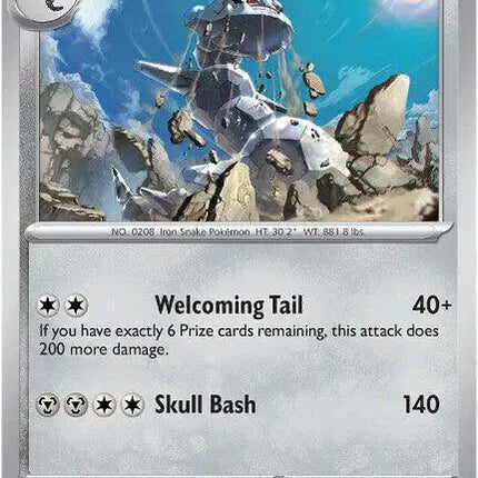 Steelix Rare • 093/132 Mega Evolution Holofoil